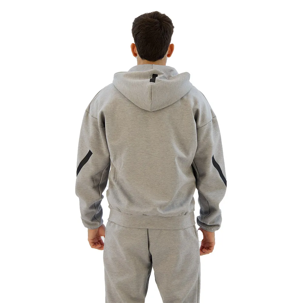Толстовка adidas New Z.N.E full zip, серый — фото 2