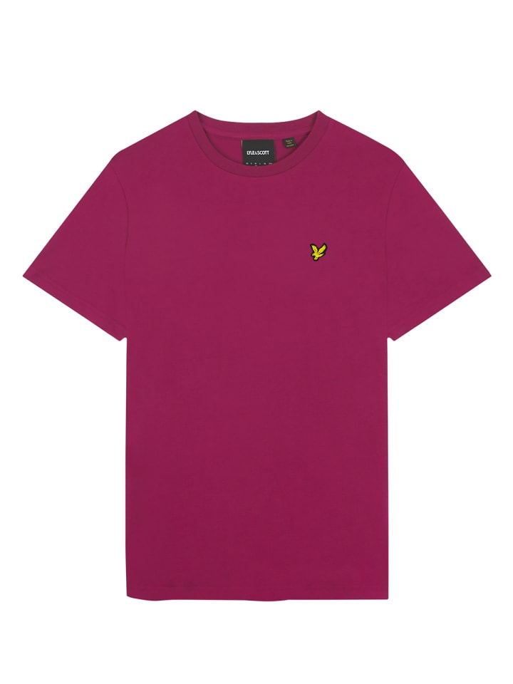 

Футболка Lyle & Scott, цвет weinrote