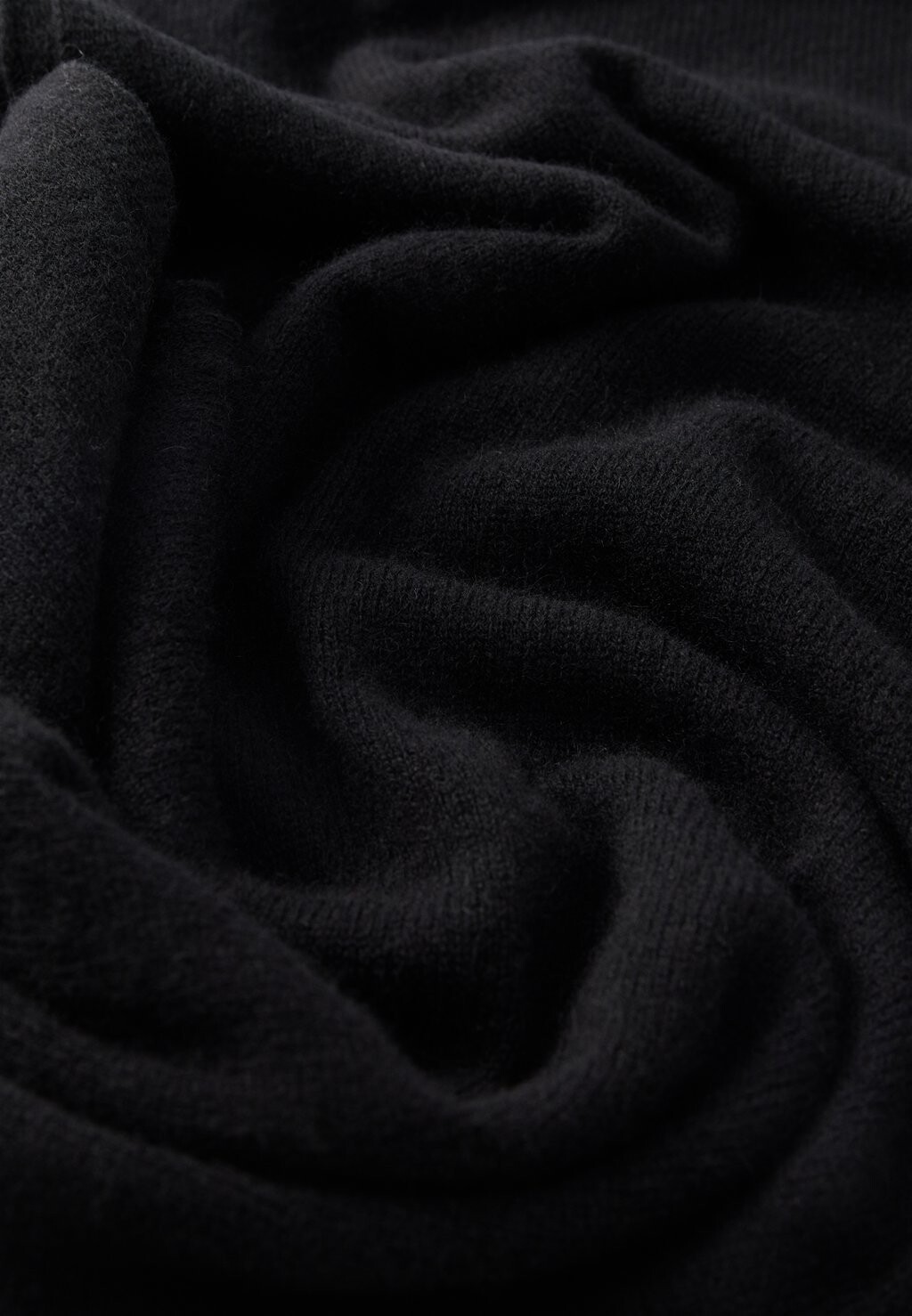 

Шарф CLASSIC SCARF UNISEX KNITID, черный