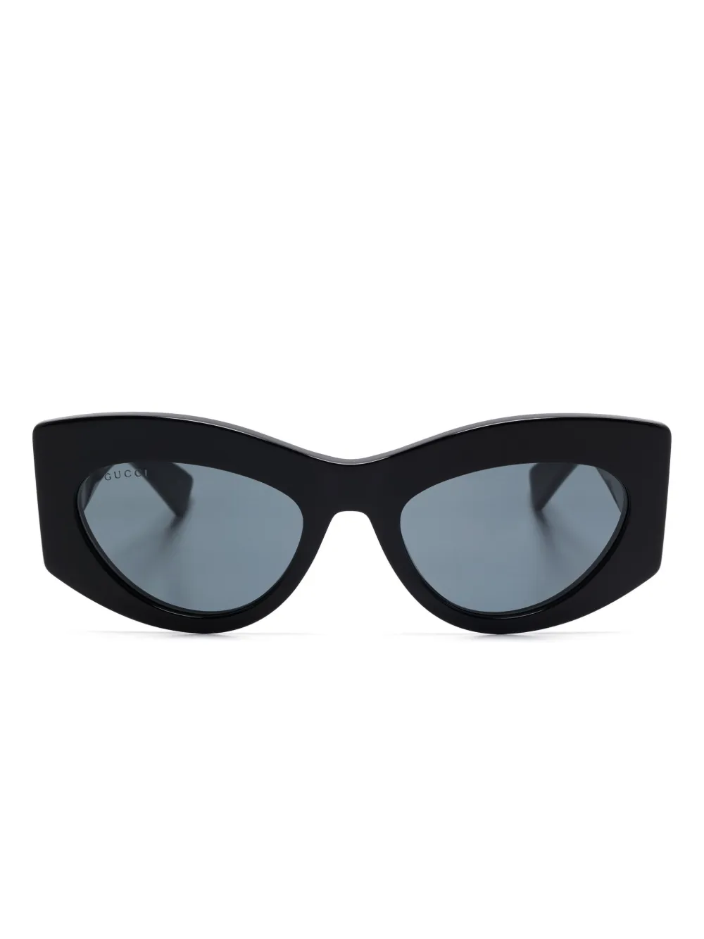 

Солнцезащитные очки в оправе 'кошачий глаз' Gucci Eyewear, черный