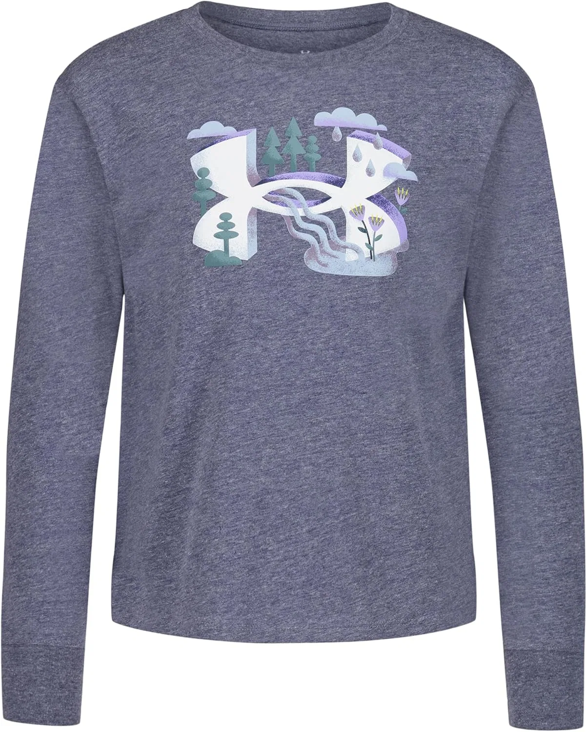 Футболка с длинным рукавом Under Armour, Outdoor Collection, Washed Navy Dream