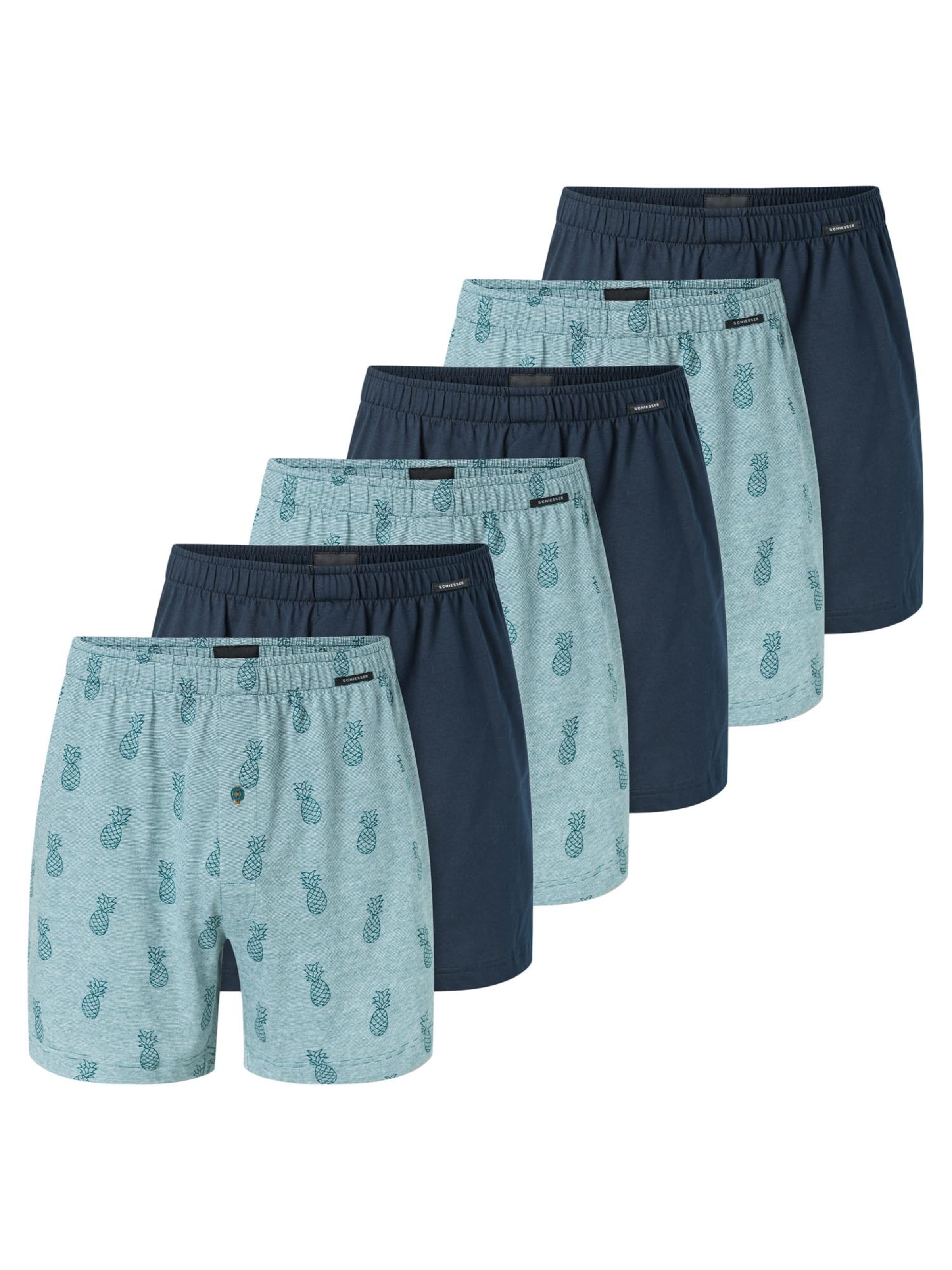 

SCHIESSER Боксеры 'Singel-Jersey' в цвете Turquoise