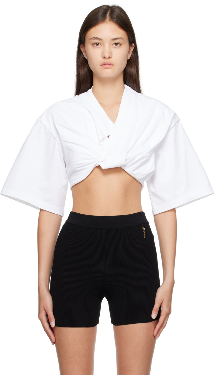 

Футболка Le Chouchou 'Le T-Shirt Bahia' JACQUEMUS, белый