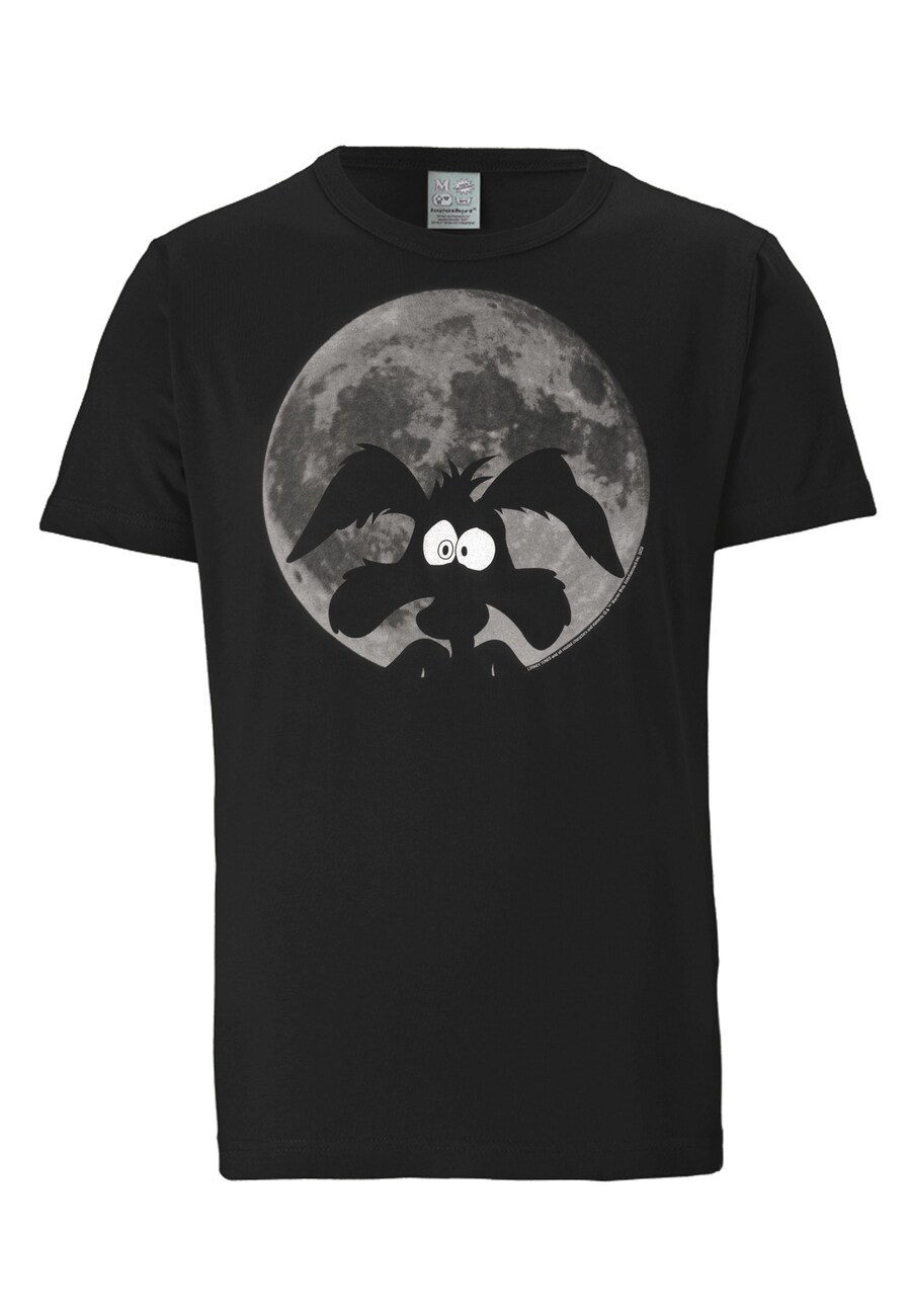 

Рубашка LOGOSHIRT Looney Tunes - Coyote Mond, черный