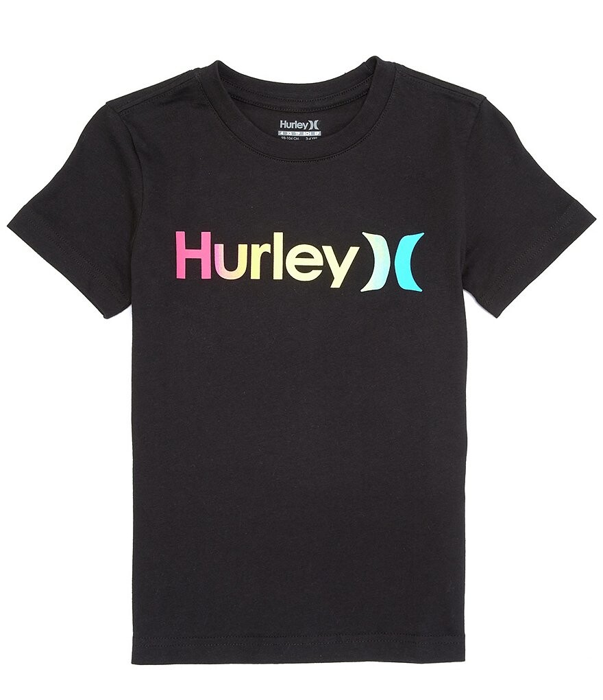 

Футболка Hurley Little Boys 4–7 с короткими рукавами One And Only, черный