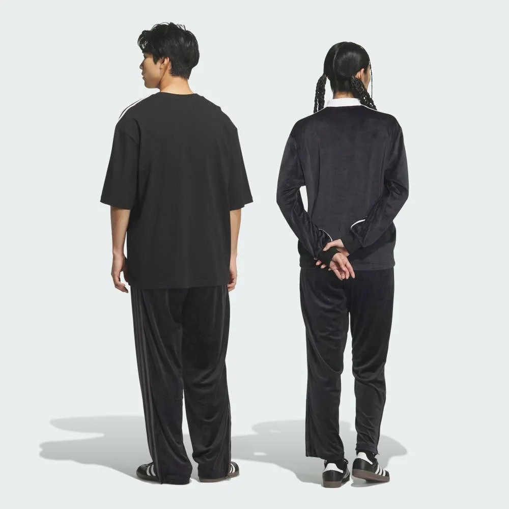 Спортивные брюки Adidas FB TP из велюра, цвет Black — фото 2