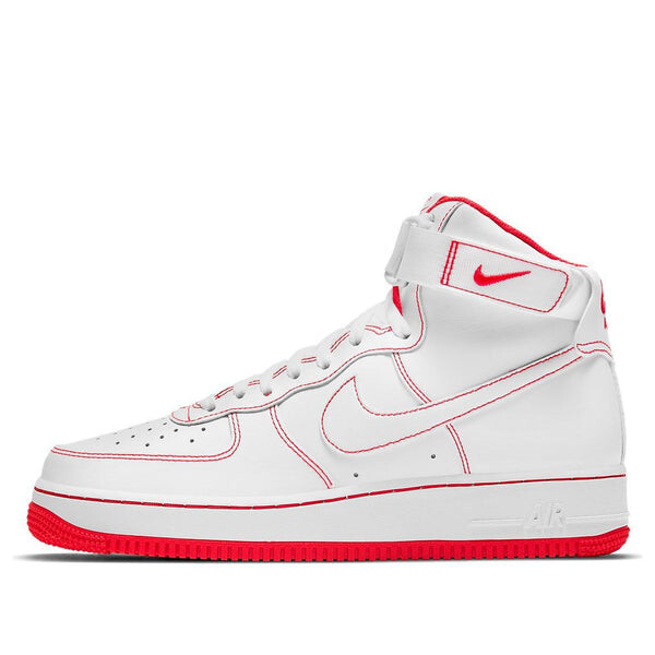 

Кроссовки air force 1 high '07 'university red' Nike, белый