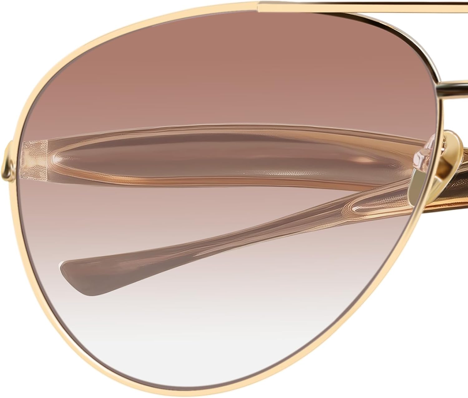 

Ретро-солнцезащитные очки-авиаторы большого размера в золотистом цвете для женщин и мужчин, модные металлические очки-авиаторы 2025 года, ретро-очки в стиле 70-х DsitMG, Gold/ Gradient Tea