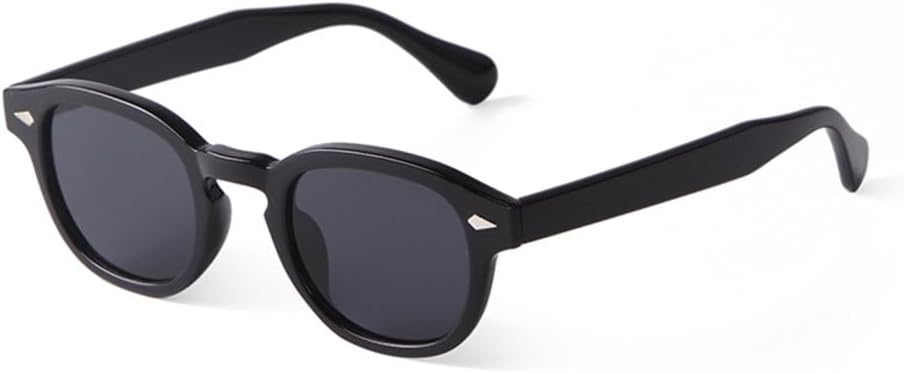 

Винтажные круглые солнцезащитные очки в черепаховой оправе для женщин и мужчин, ретро, ​​с заклепками, желтыми линзами, квадратной формы, защита от ультрафиолета UV400 MTZJH, C10