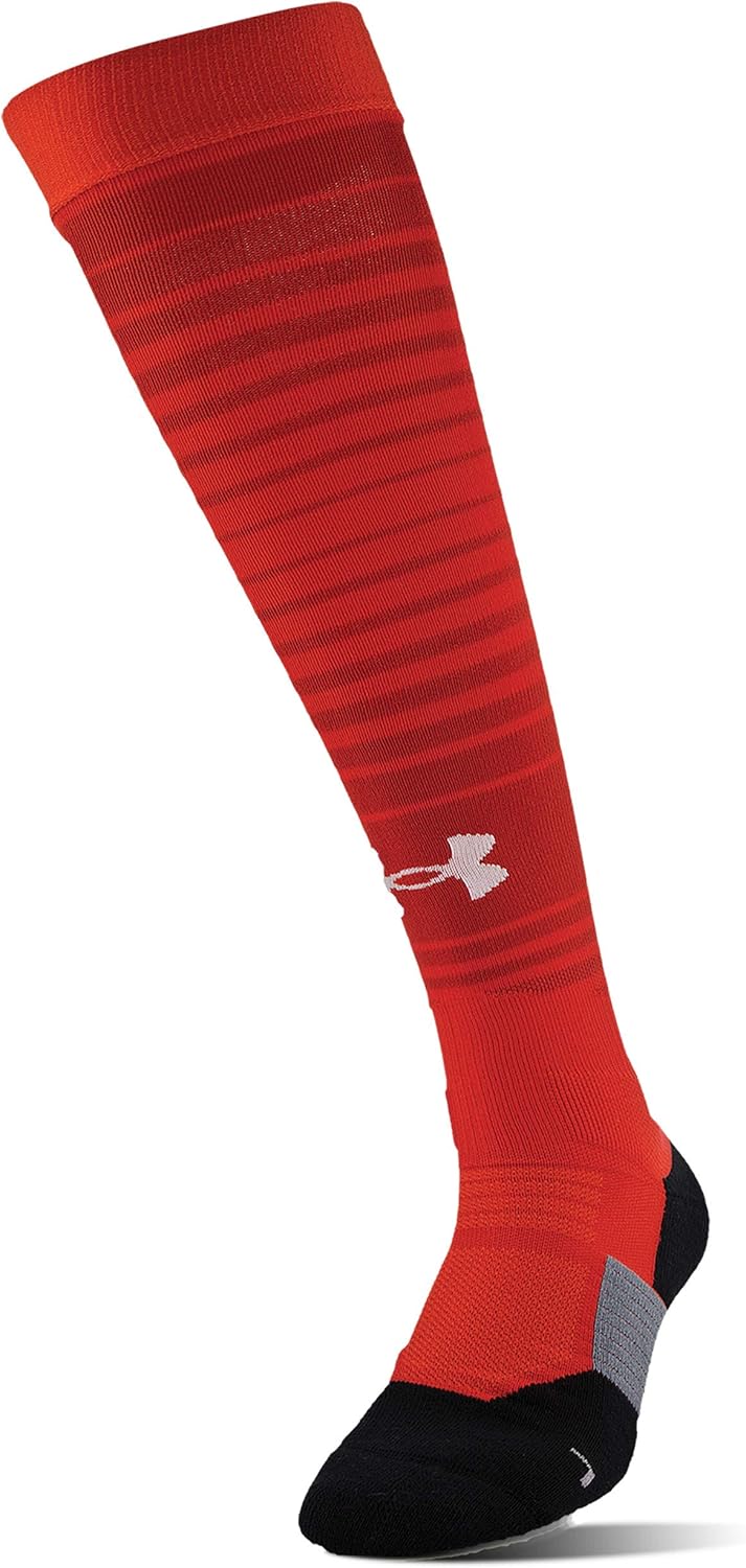 

Under Armour женские носки Global Performance Over The Calf, 1 пара, Red/ Red/ White