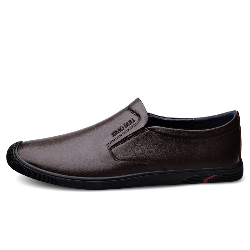 

XIMO BULL Мужские повседневные туфли мужские низкие топы коричневые, цвет Brown
