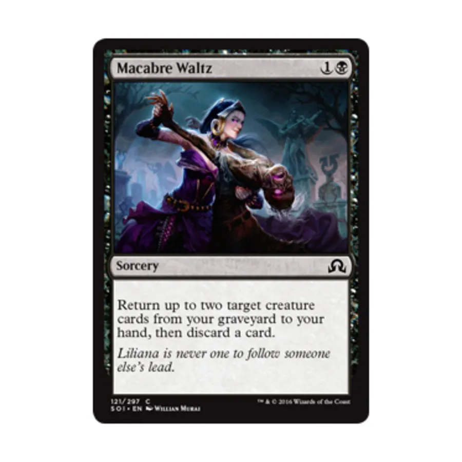 

CCG Мрачный вальс (C) (Рольга), MTG - Shadows Over Innistrad