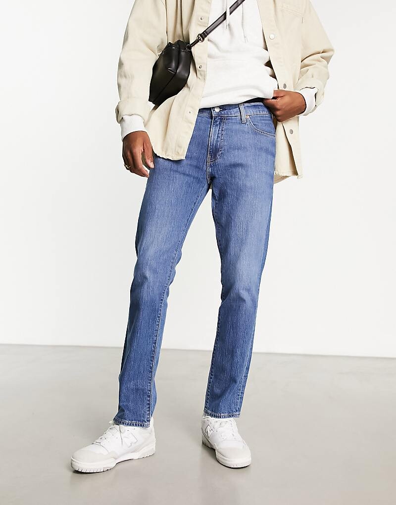 

Levi's - 511 - узкие джинсы среднего синего цвета