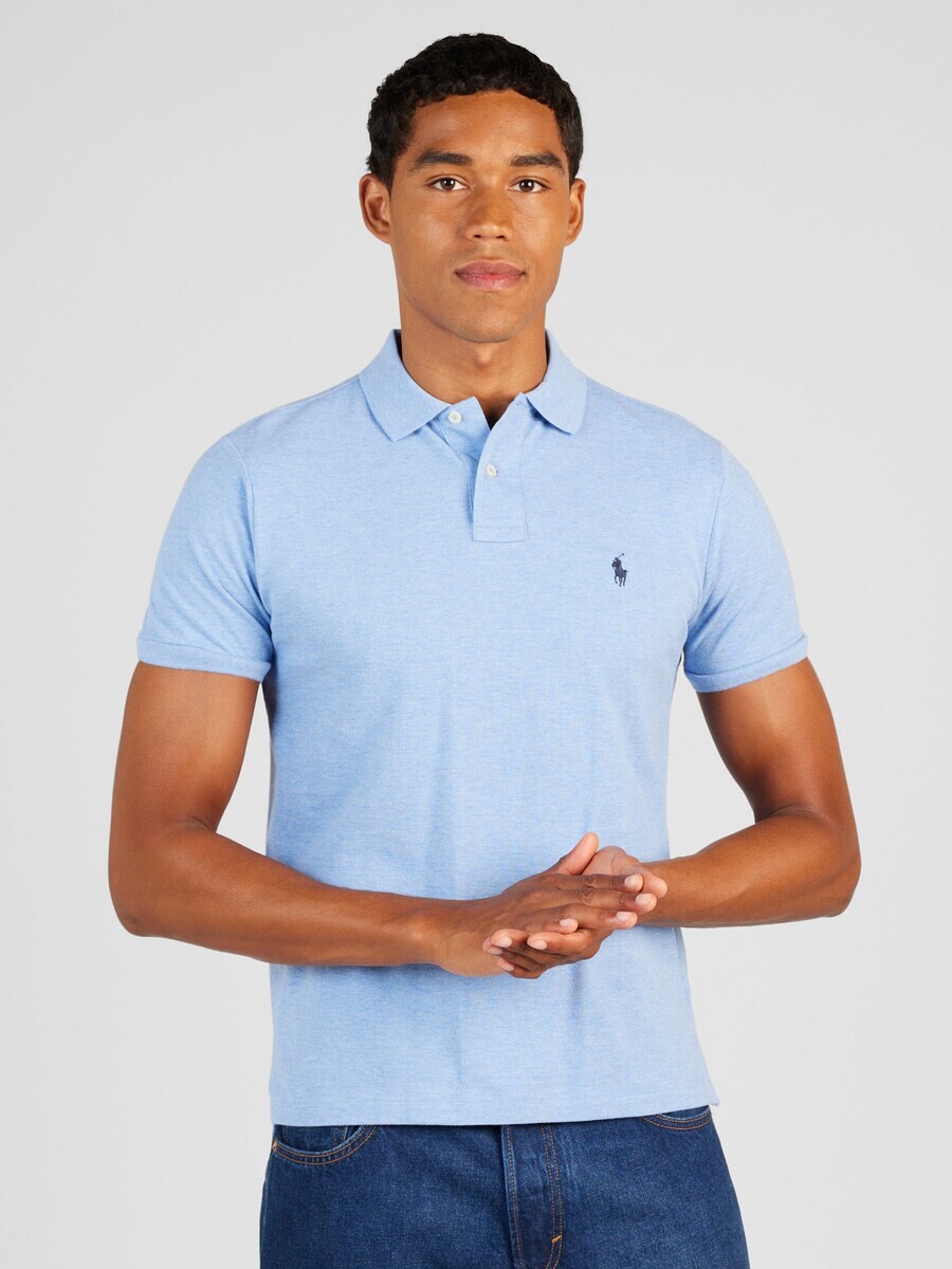 Рубашка поло Polo Ralph Lauren Shirt, темно-синий/светло-синий — фото 2