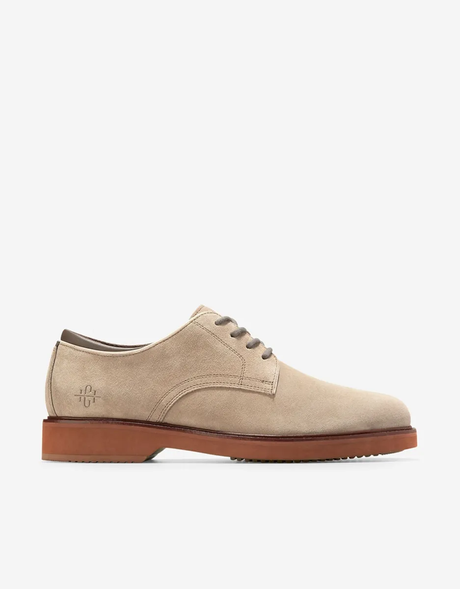 

Мужские светло-коричневые замшевые туфли на шнуровке Cole Haan, светло-коричневый