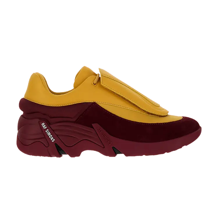 

Кроссовки Raf Simons Antei Yellow Aubergine, желтый