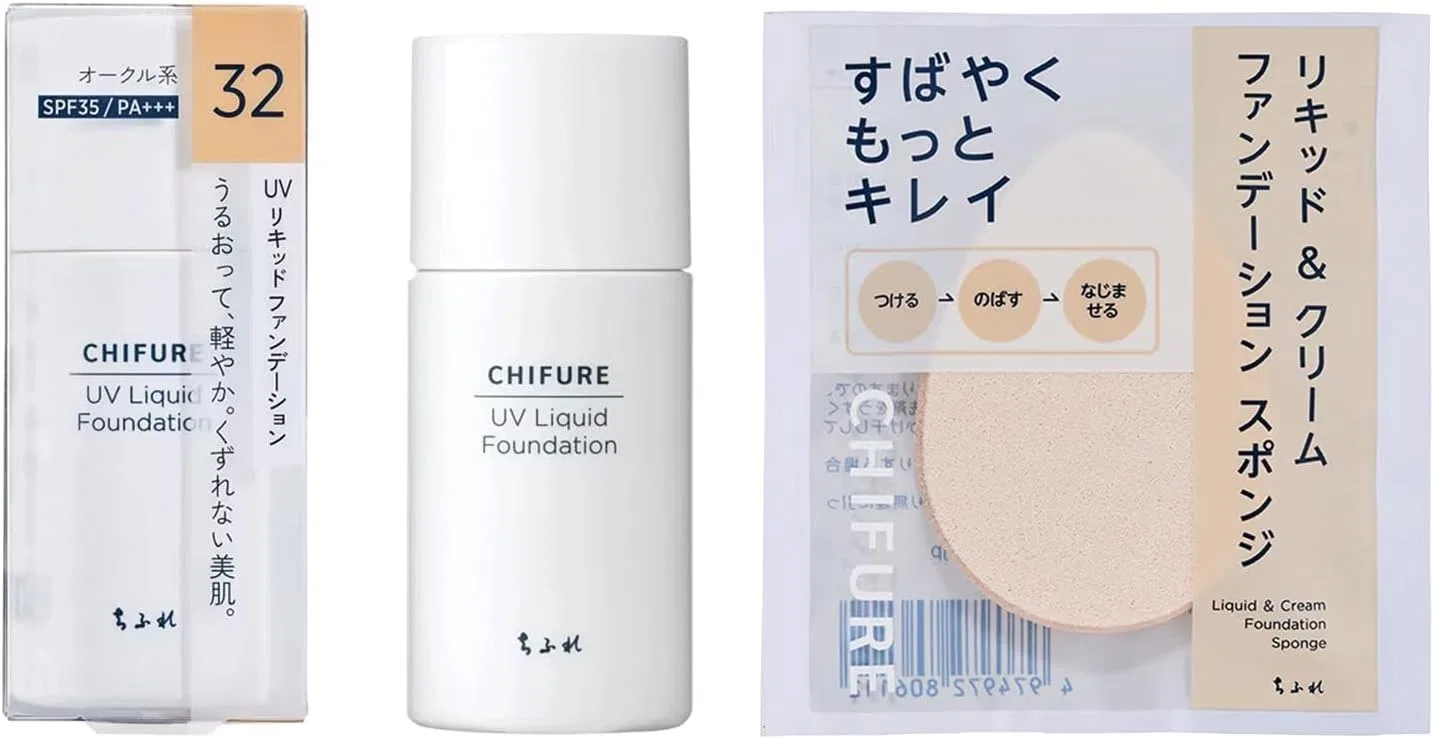 Тональное средство Chifure UV Liquid Foundation 32 Ochre
