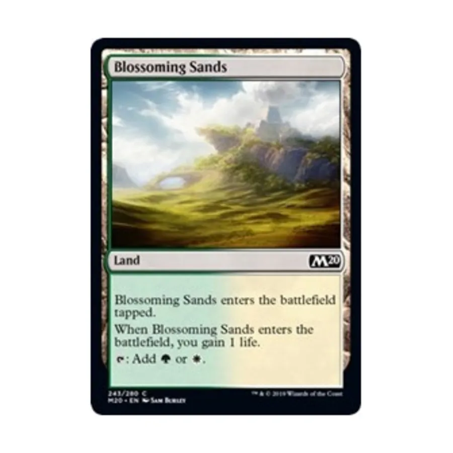 

CCG Цветущий песок (С), MTG - Core Set 2020