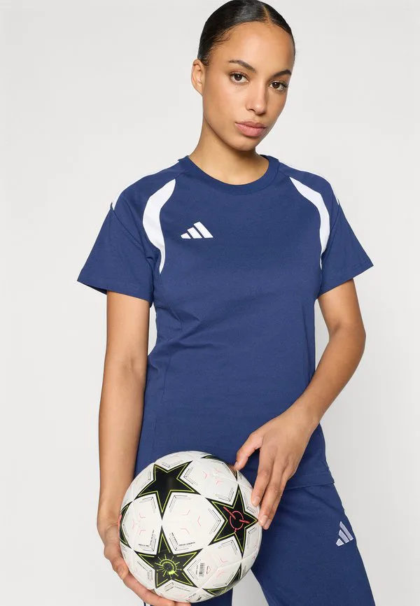 Футболка с принтом лиги tiro26 Adidas Performance, Team Navy Blue/White — фото 4