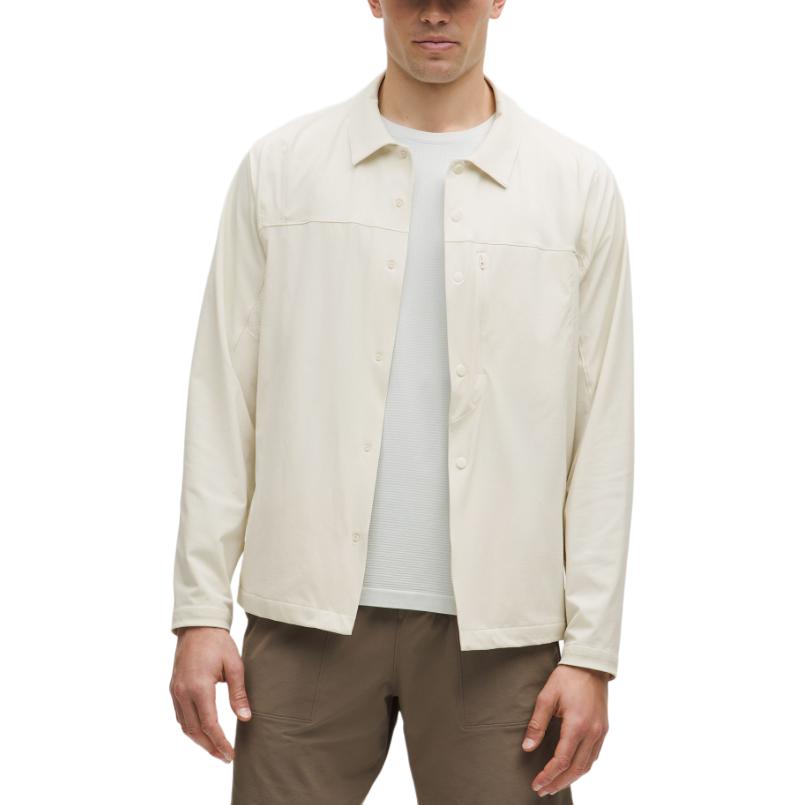 

Рубашка Lightweight Series мужская Lululemon, светлая слоновая кость