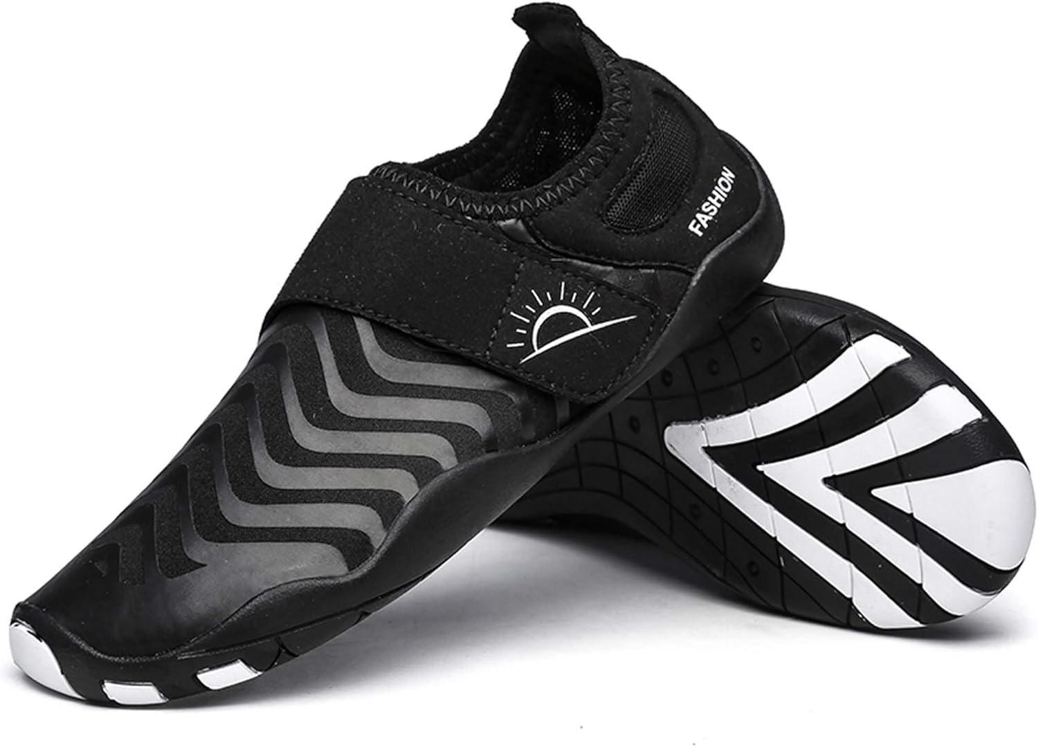 

Женские и мужские водные туфли, легкие, быстро сохнущие, с сеткой, для пляжа, прогулок, рыбалки, парусного спорта, походов, функциональных тренировок, дышащие амфибийные спортивные туфли (для взрослых/подростков) Vtiao, черный