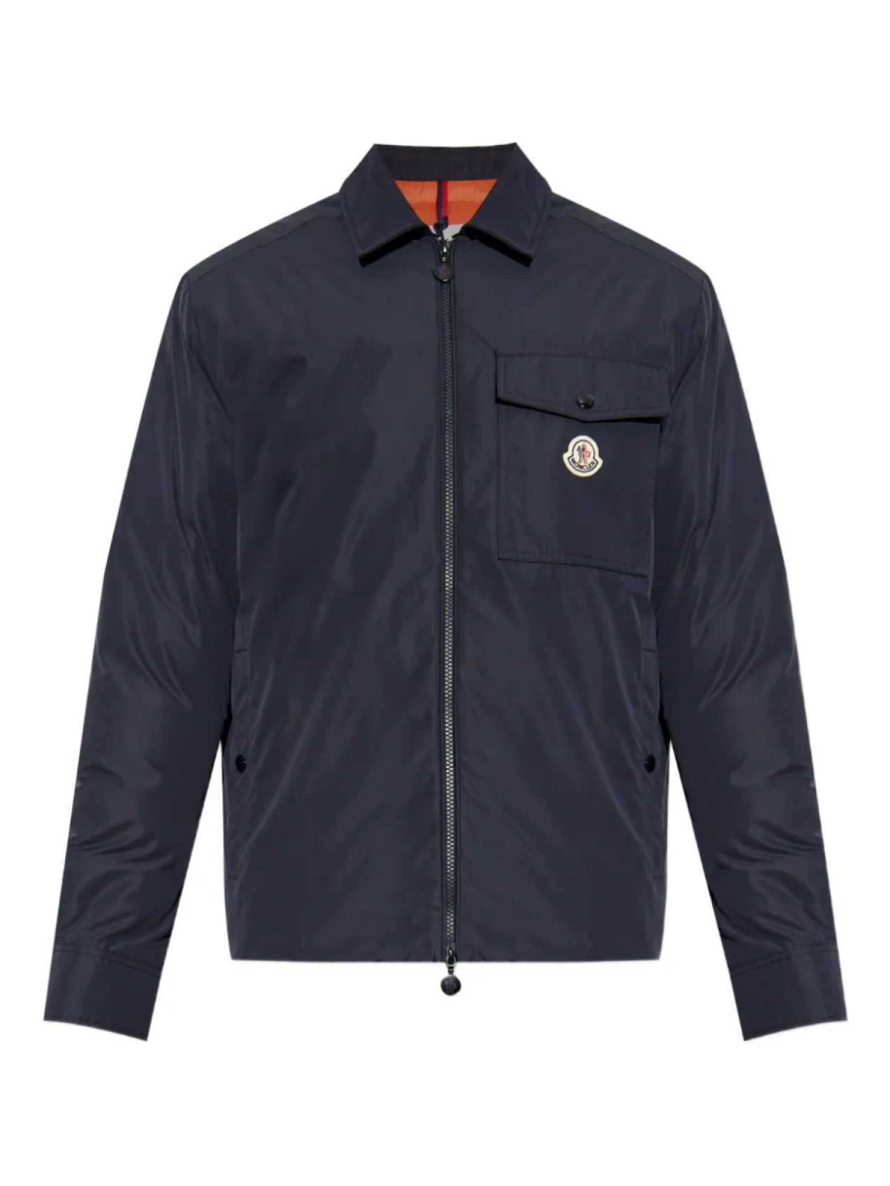 

Куртка с застежкой-молнией спереди Moncler, синий