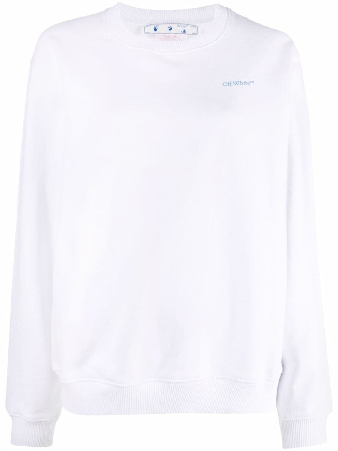 

Off-White толстовка с логотипом Arrows, белый