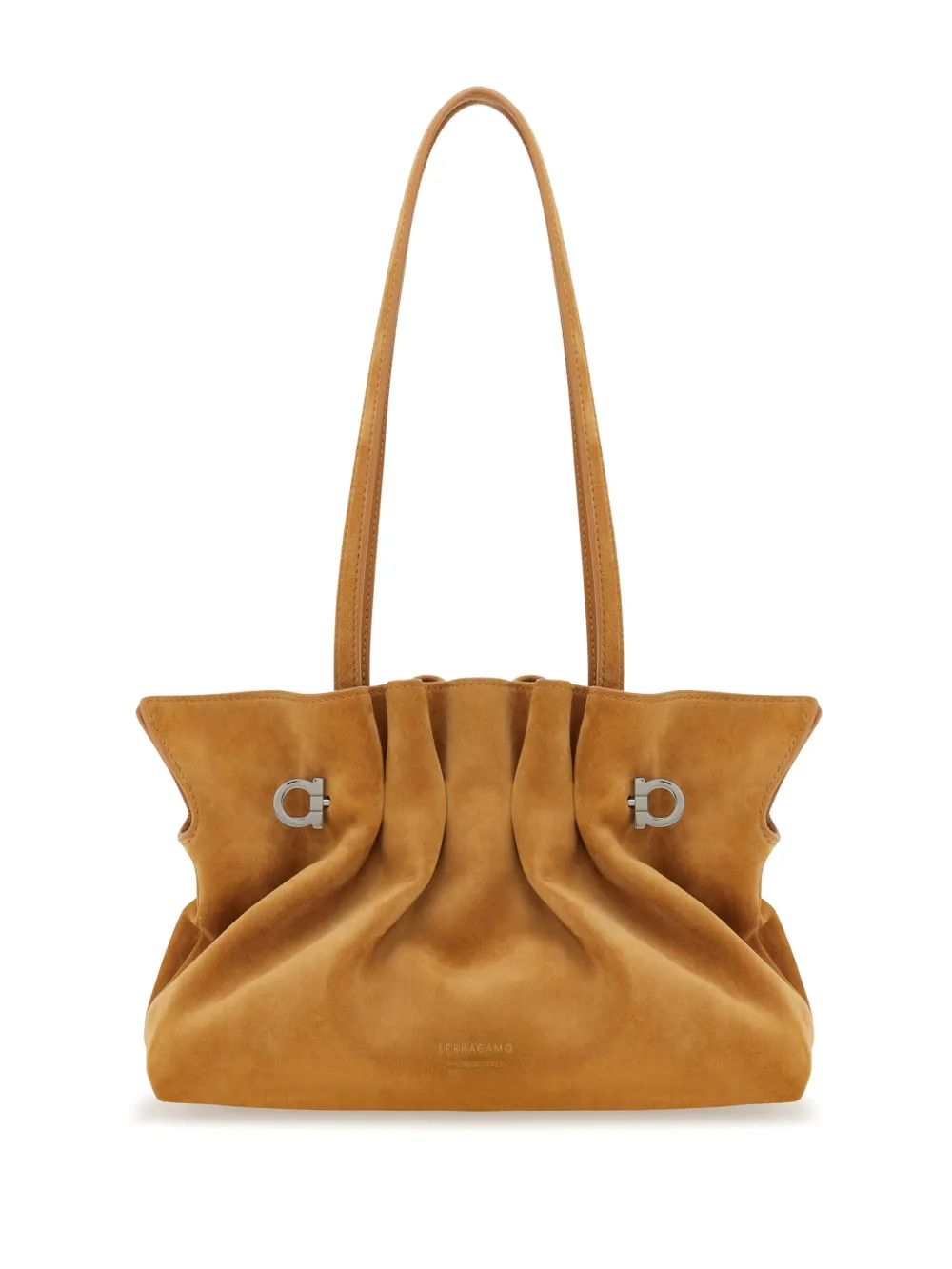 

Маленькая сумка на плечо Soft Ferragamo, коричневый