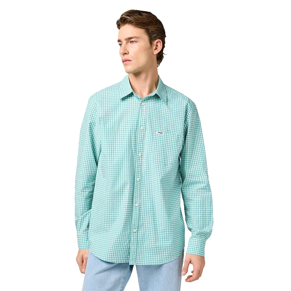 

Рубашка Wrangler 112362766 1 Pkt, зеленый