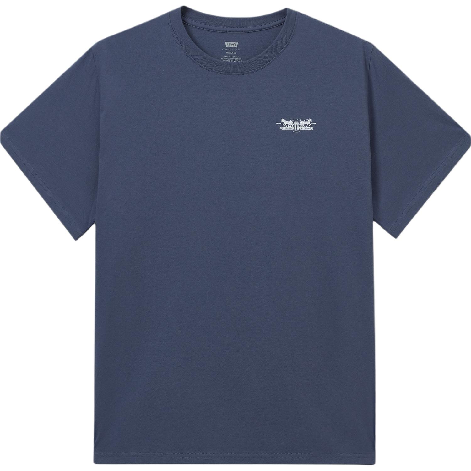 

Футболка мужская синяя Levis