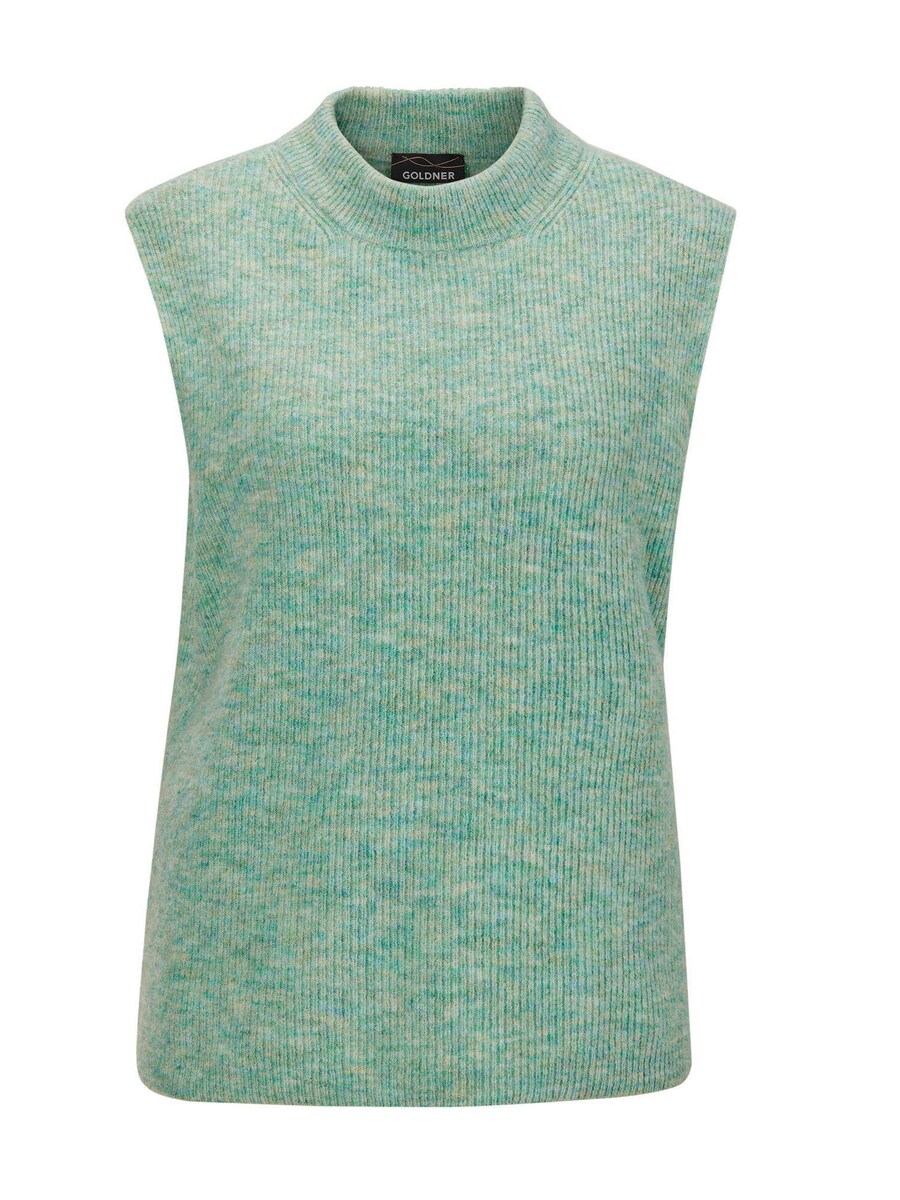 

Вязаный жилет Goldner, светло-зеленый