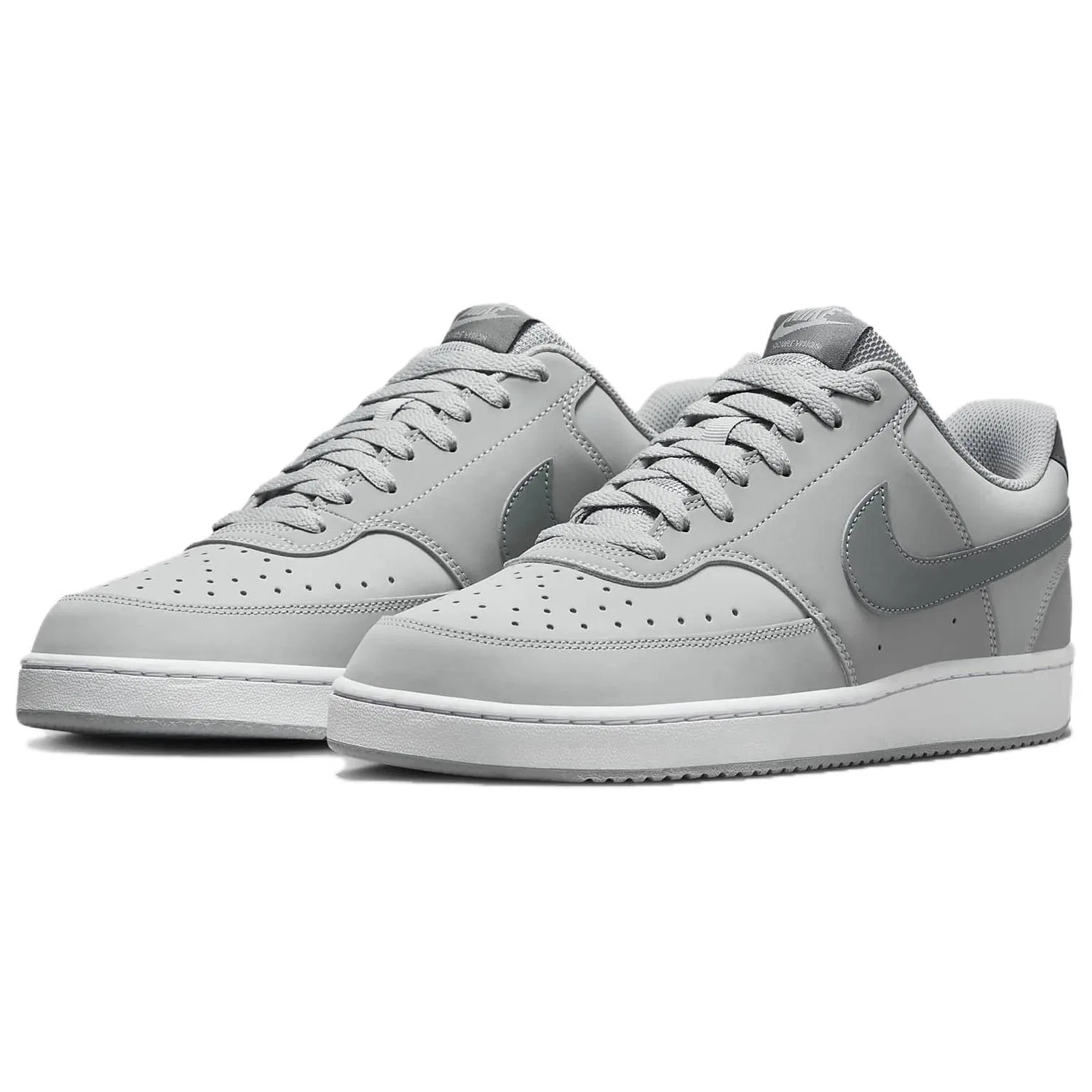 Кроссовки скейтбордические Nike Court Vision Low Smoke Gray — фото 4