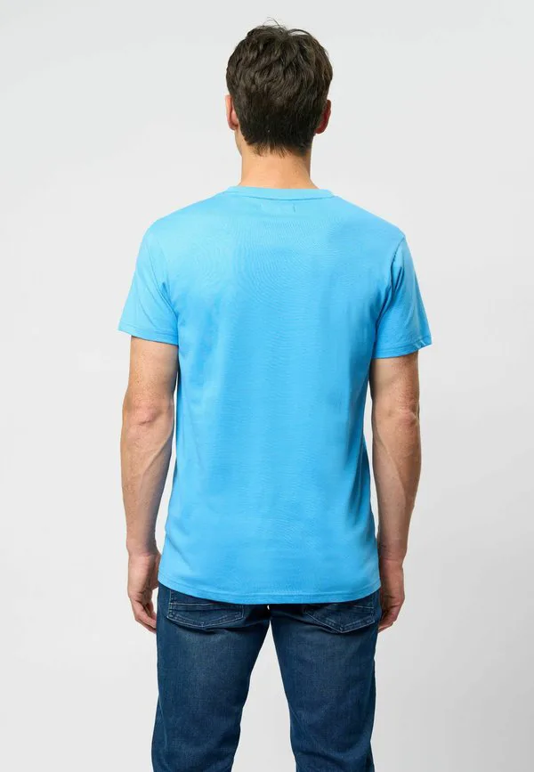 Базовая футболка umcem U.S. Polo Assn., Azure Blue — фото 3