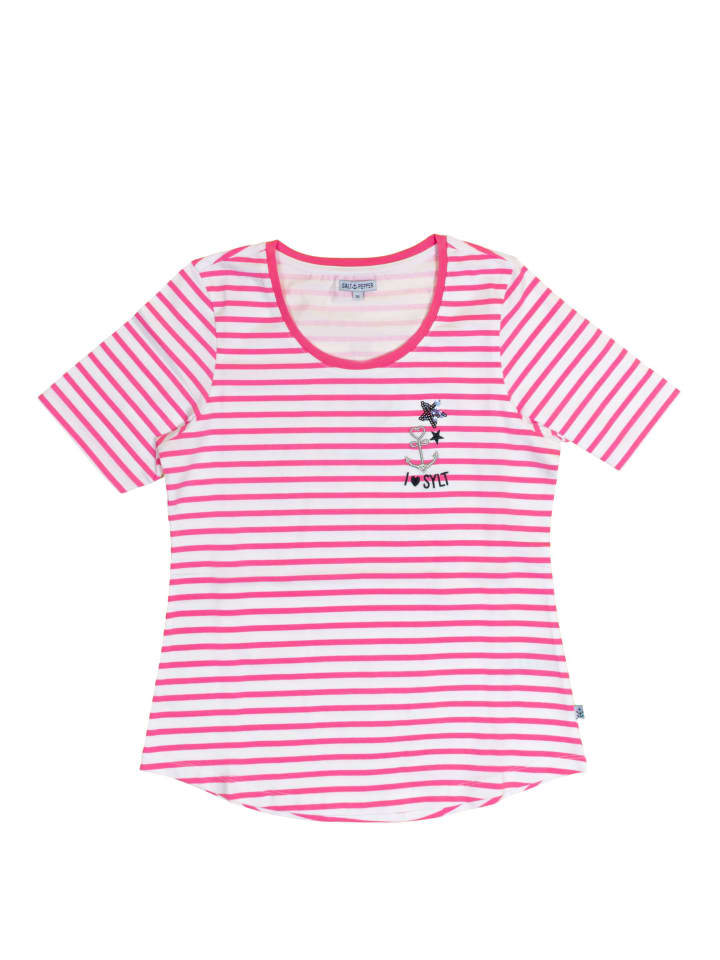 

Футболка с круглым вырезом, в морском стиле, с принтом жевательной резинки Salt and Pepper