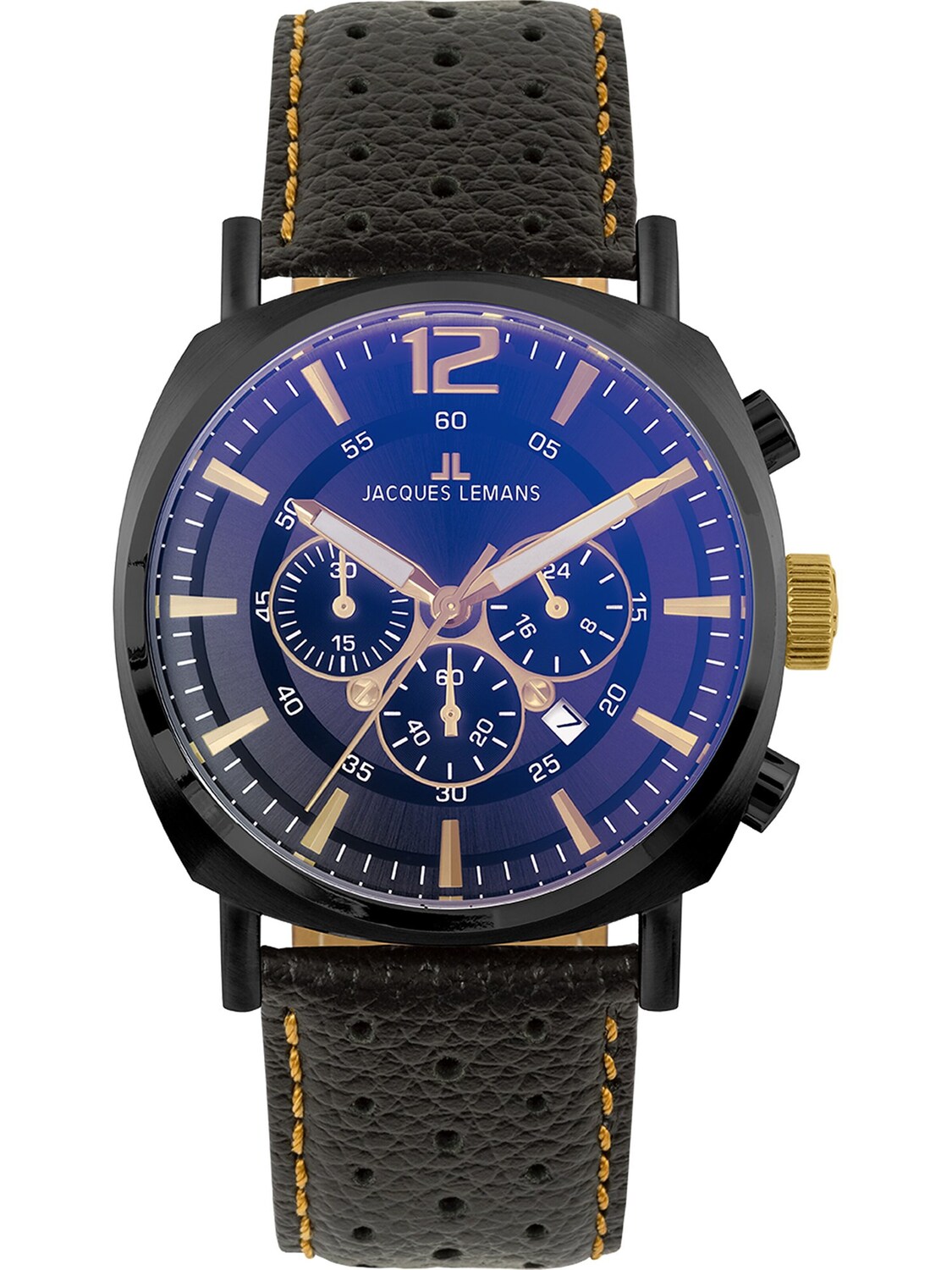 

Jacques Lemans Аналоговые часы в черном цвете