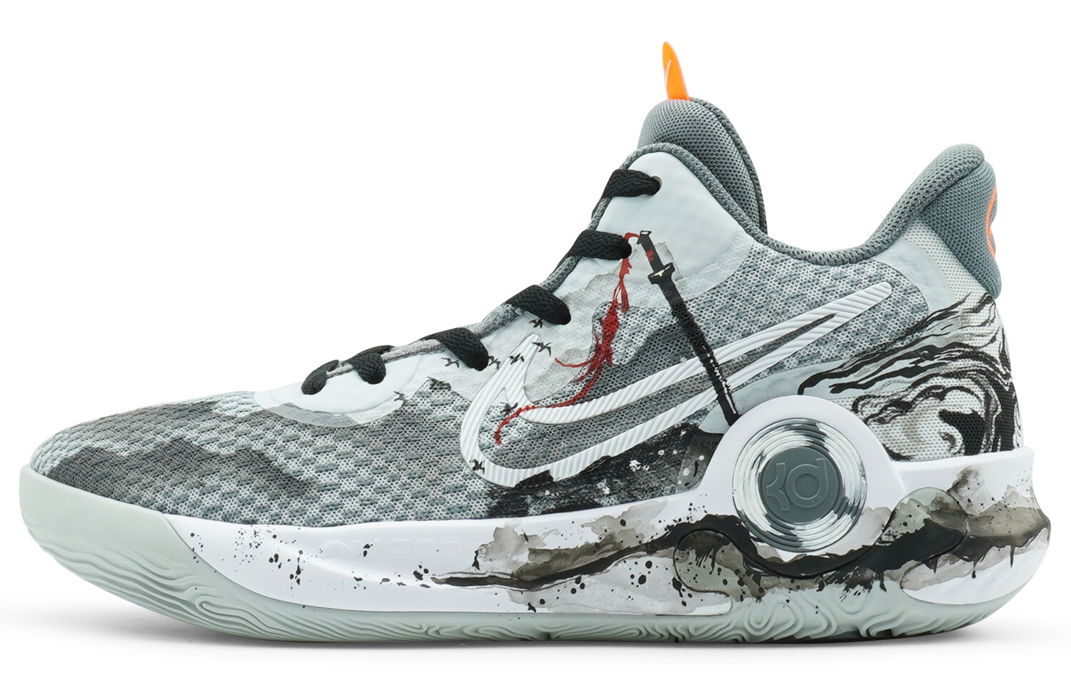 

Баскетбольные кроссовки KD Trey 5 IX Basketball Shoes Unisex Mid-Top Black/Red Nike