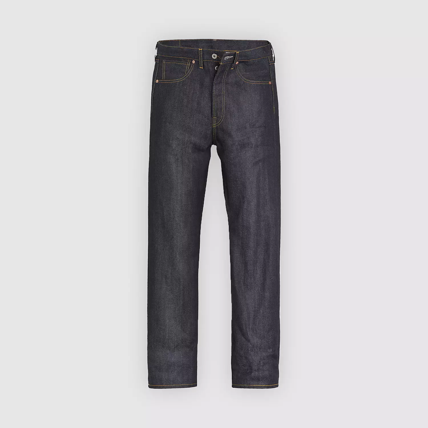 1944 Мужские джинсы 501 оригинального кроя с кромкой Levi's, цвет Dark Indigo Organic Selvedge - Dark Wash - Non Stretch — фото 4