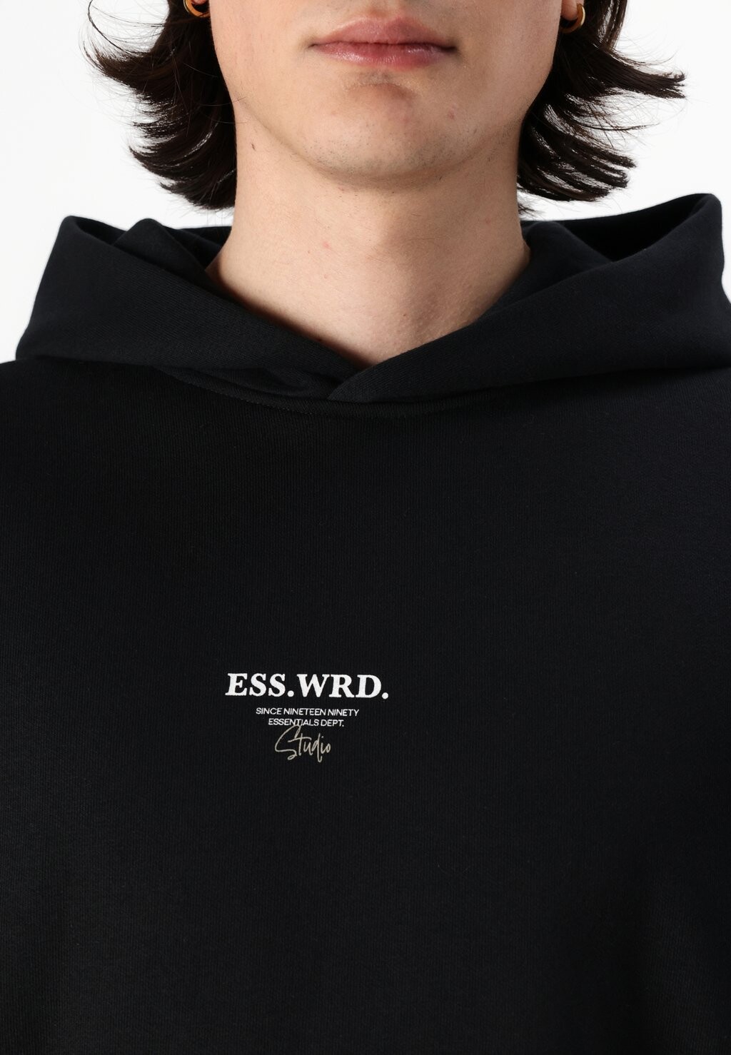 

Толстовка JJEURBAN EDGE STUDIO HOOD Jack & Jones, черный