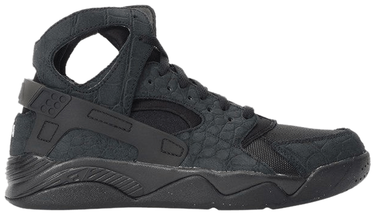 

Кроссовки Nike Air Flight Huarache 'Black Croc Suede', черный