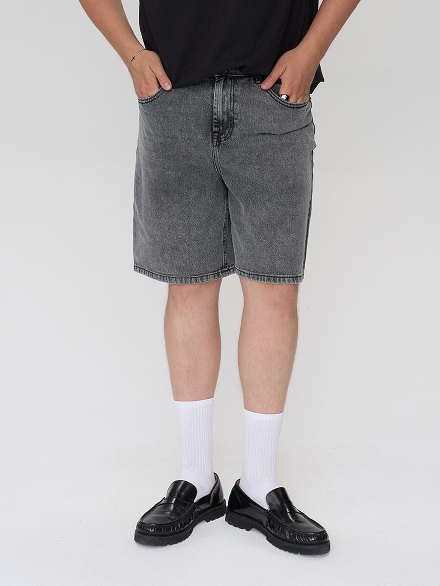 

Джинсы с широкими штанинами Dxnmxrk DXGeran, Black Denim