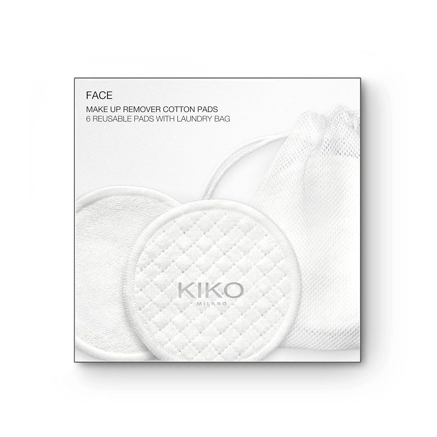 Средство для снятия макияжа Kiko Milano — Многоразовые хлопковые диски для снятия макияжа — фото 4