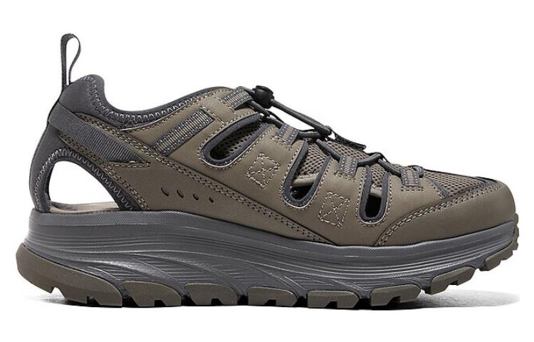 Skechers Мужские спортивные устойчивые к истиранию треккинговые ботинки для рек бежевые — фото 2