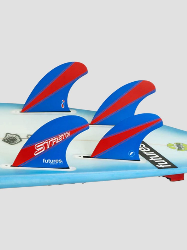 

Комплект плавников Futures Fins Quad 4 Stretch Honeycomb Finne Set, blue
