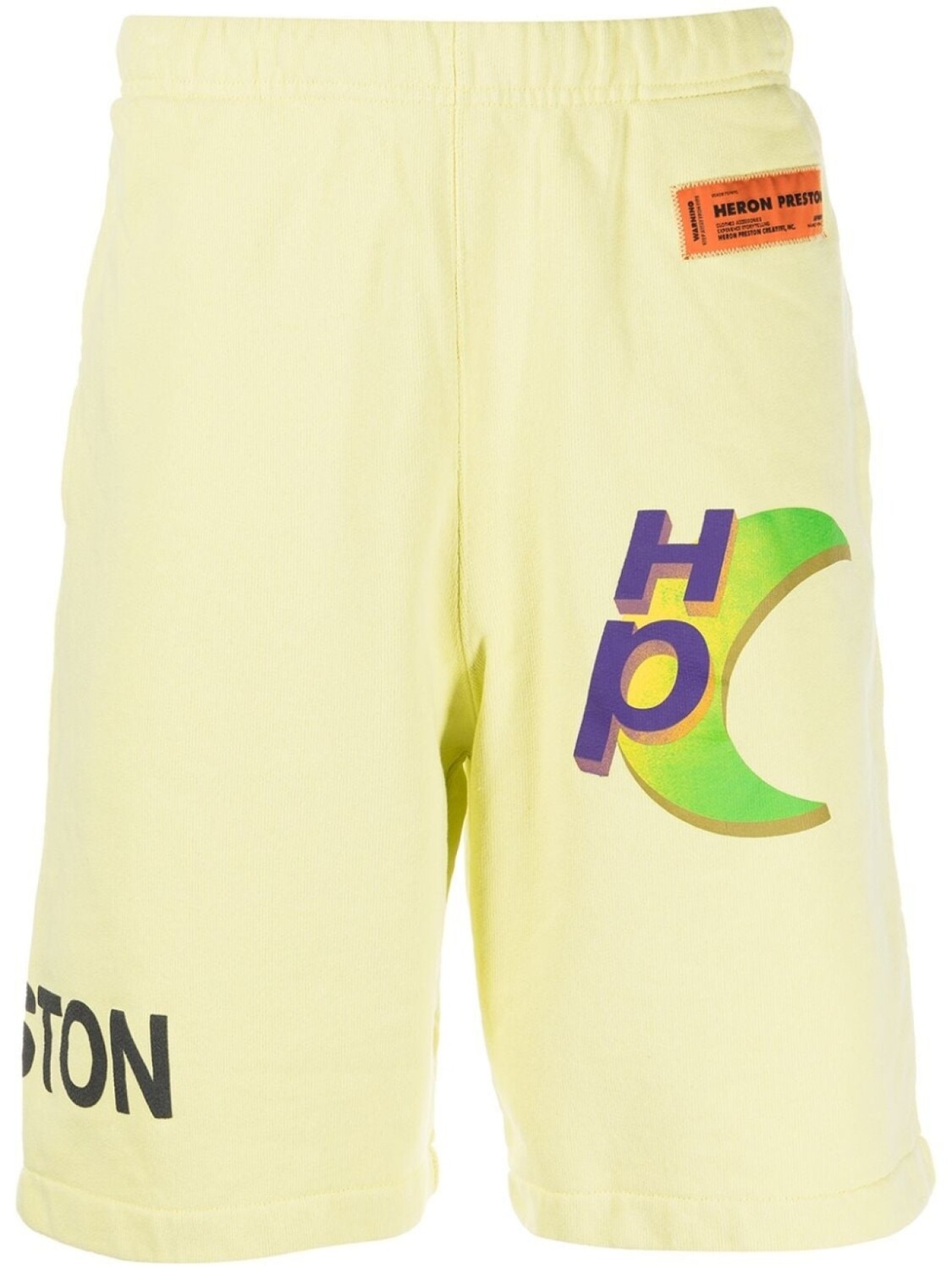 

Heron Preston спортивные шорты с логотипом, желтый