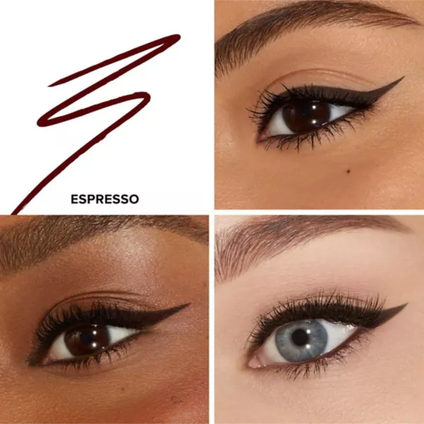 Водостойкая гелевая подводка для глаз Killer Liner 36 часов Too Faced, цвет espresso — фото 3