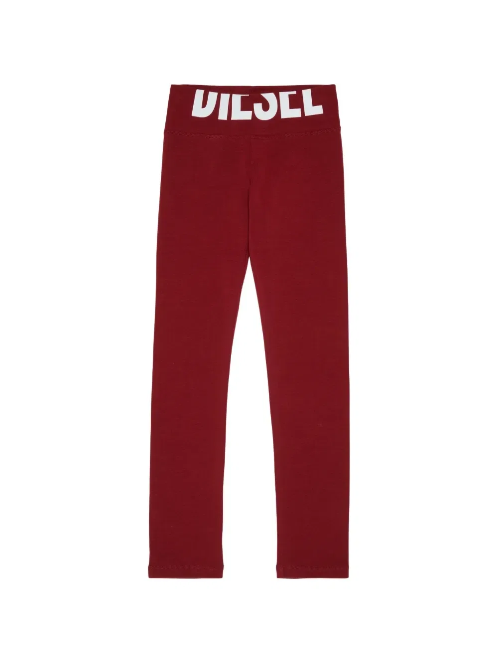 Леггинсы с поясом с логотипом Diesel Kids, красный