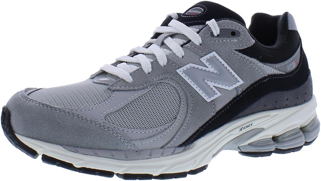 

Мужские кроссовки New Balance 2002 года, Castlerock/черные/магнитные, Dark Grey/Core Black/Grey