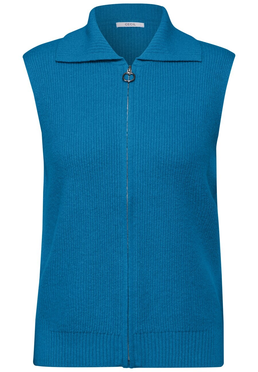 

Вязаный кардиган CECIL Knitted Vest, аква