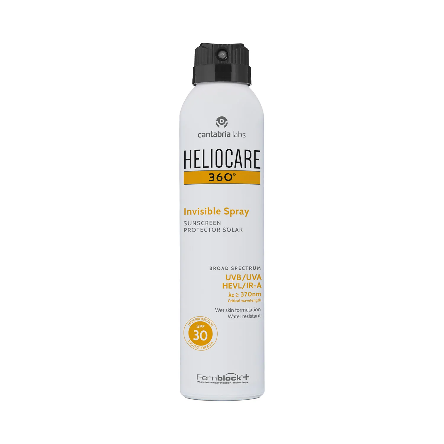 

Heliocare 360° Невидимый спрей SPF 30 Защита от солнца для тела 200 мл Быстрое впитывание