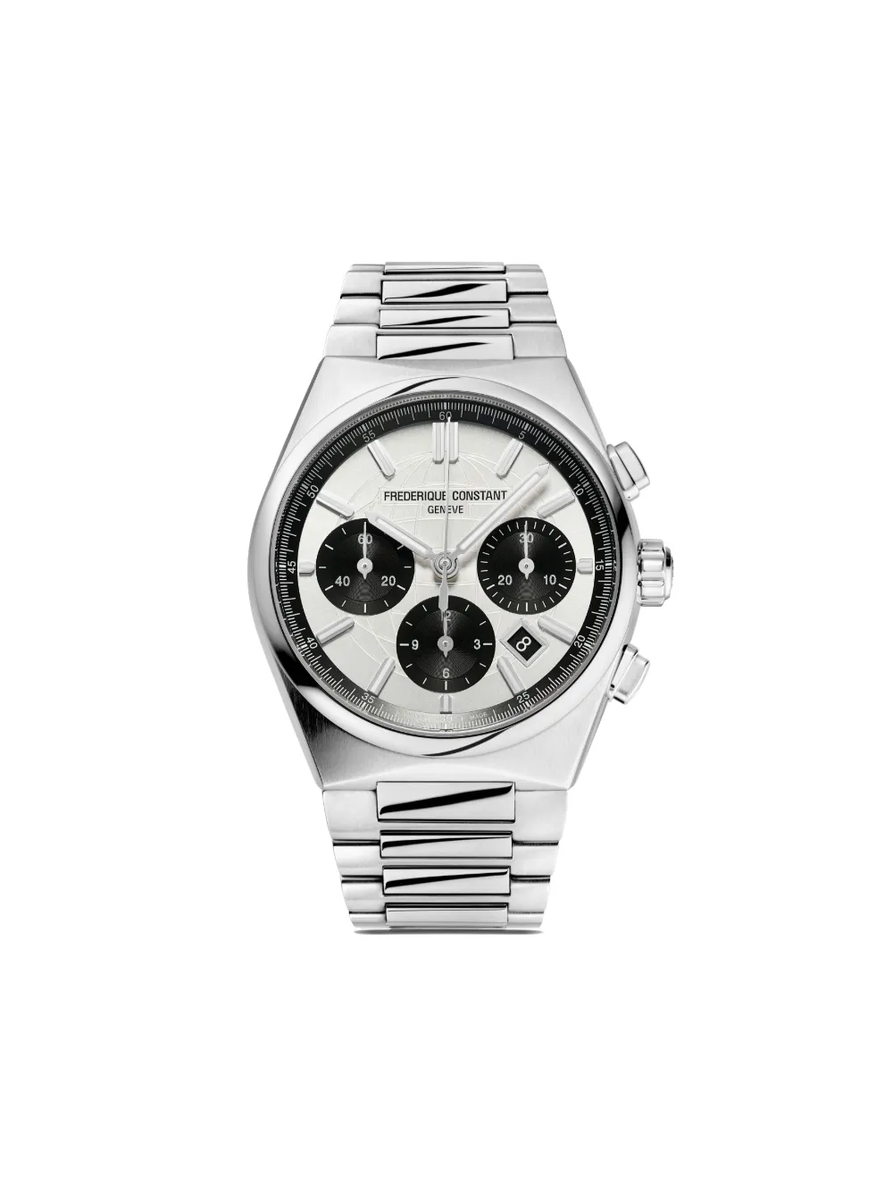 

Наручные часы Highlife Chronograph Automatic 41 мм Frederique Constant, серебяный